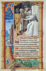 The Death of David, from Heures a lUsage de Rome